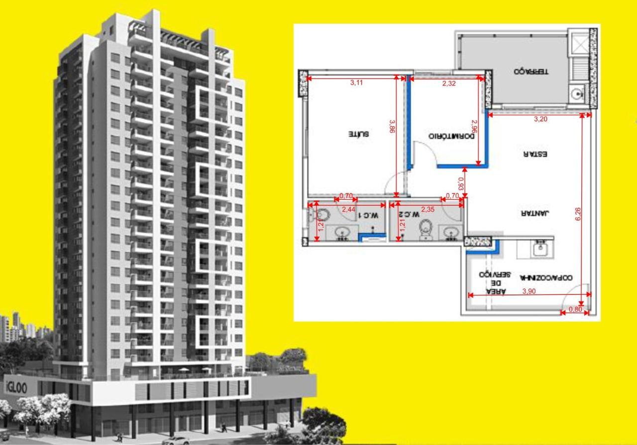 I055B- Harmony Home, 2 Quartos Com Garagem Curitiba Esterno foto